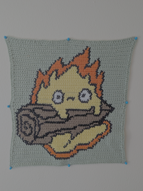 Calcifer Tapestry (Howl's Moving Castle)
