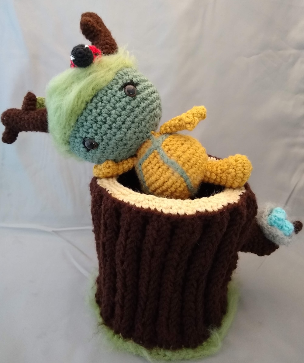 Forest Sprite and Log